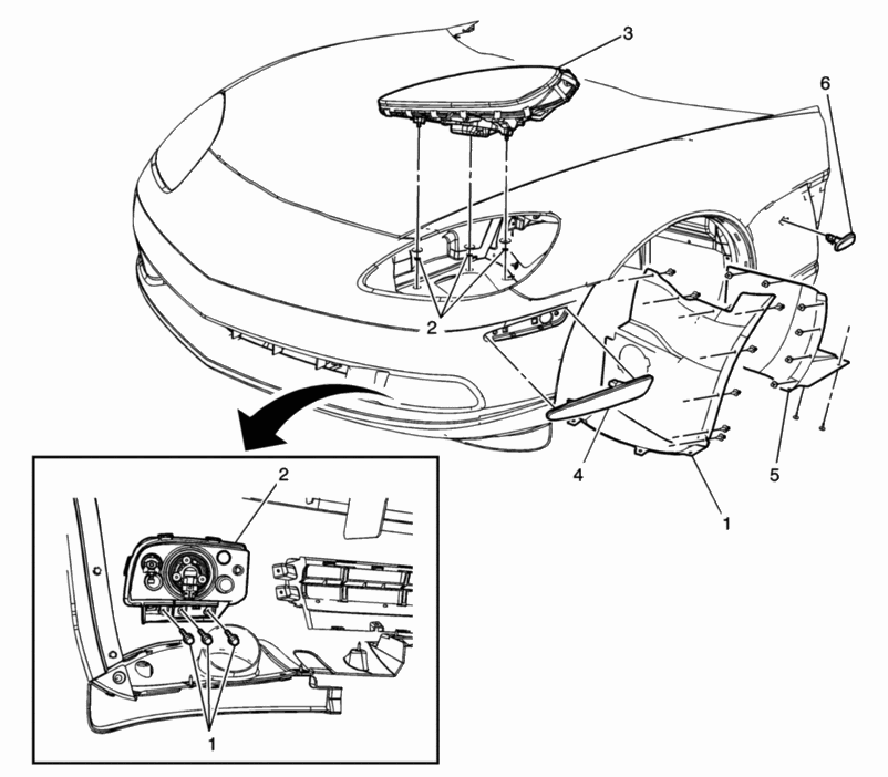 C6 Side Marker Lens Removal CorvetteForum Chevrolet Corvette Forum Discussion